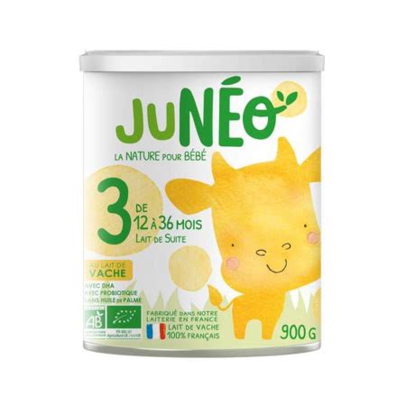 Lait de chèvre 3ème âge JUNEO Comparateur Avis Prix