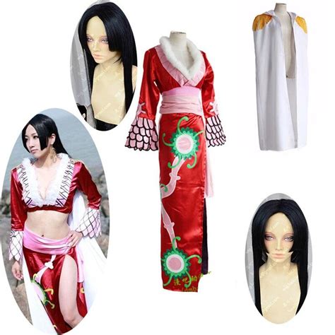 5pcs One Piece Boa Hancock Cosplay Costume Boa Hancock One Piece Cosplay Costume Halloween