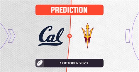 California Vs Arizona State Prediction And Tips 1 October 2023