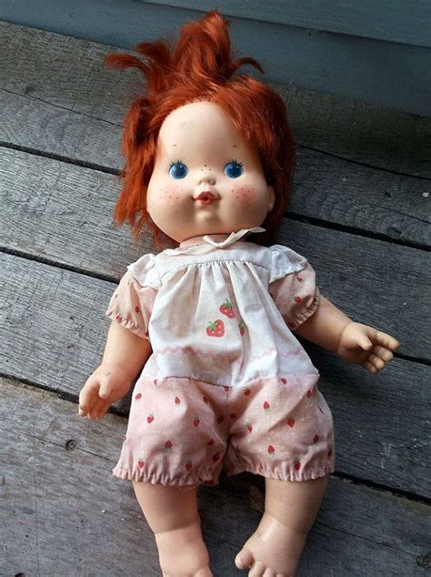 Doll Vintage Kenner Strawberry Shortcake Doll Inch Etsy