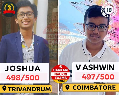 CBSE 10th Toppers 2024 Name District School More Know AIR 1 10