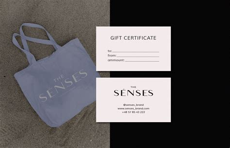 SENSES clothing brand identity on Behance