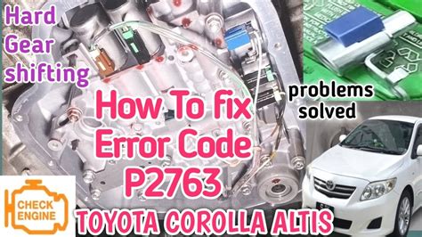 How To Fix P2763 Torque Converter Clutch Pressure Control Solenoid