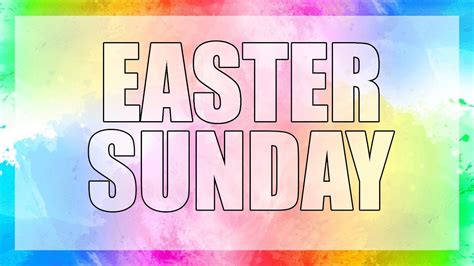 April 9th Sermon Easter Sunday Youtube