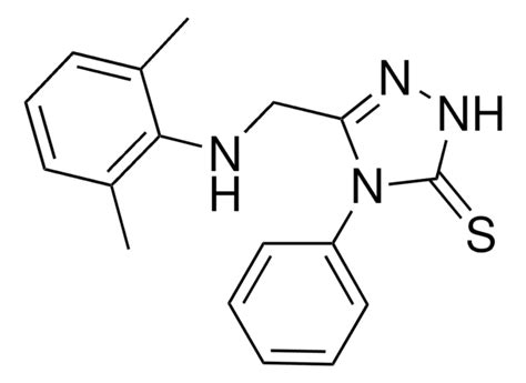 5 2 6 DIMETHYLANILINO METHYL 4 PHENYL 2 4 DIHYDRO 3H 1 2 4 TRIAZOLE