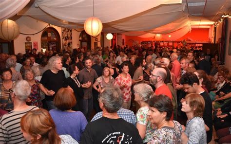 Poullaouen Foule à la Nuit de la gavotte Le Télégramme