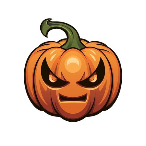 Vector De Dise O De Calabaza De Halloween Caras Aterradoras Y