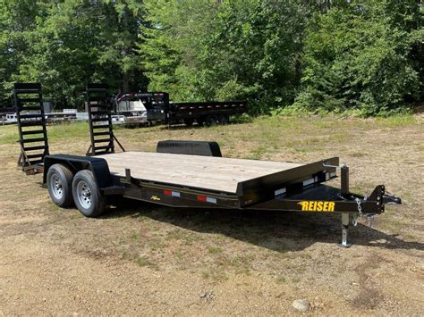 Reiser X K Lowpro Equipment Trailer W Stand Up Ramps