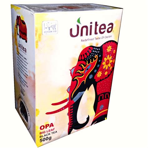 Чай черный цейлонский крупнолистовой UNI TEA OPA 500г — купить в ...