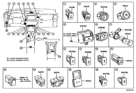 Switch Relay Computer For Toyota Hilux Runner Truck