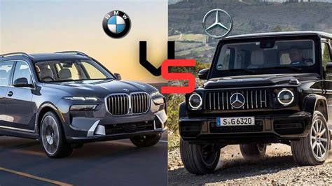 Clash Of Titans Mercedes G Class Vs Bmw X7 Youtube