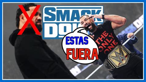 Jey Uso Fuera De Wwe Wwe Smackdown De Agosto Del Resumen