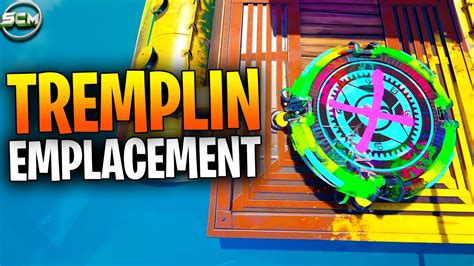 Utiliser Un Tremplin A Loot Lake Et A La Bamboche Fortnite Astuce Emplacement Tremplin Fortnite