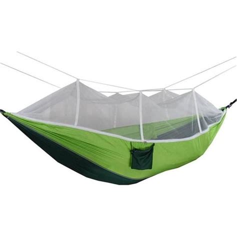 Hamac De Camping Portable Avec Moustiquaire Hamac En Nylon Anti