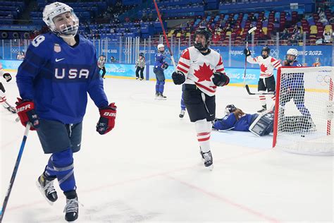 2022 Olympics: US women's hockey falls to rival Canada