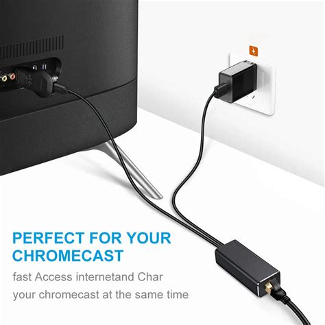 Chromecast Ethernet Adapter USB 2.0 To RJ45 For Google Chromecast 2 1 Ultra | eBay