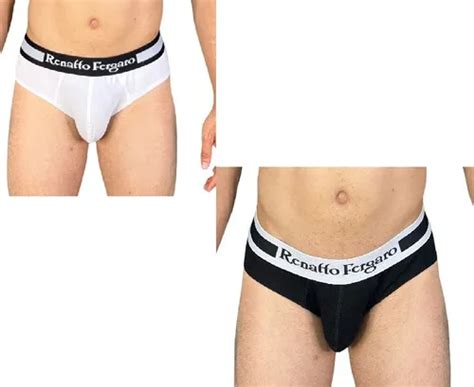Dupack Trusa Bikini Hombre Algodón Renatto Fergaro 2 Pzs MercadoLibre