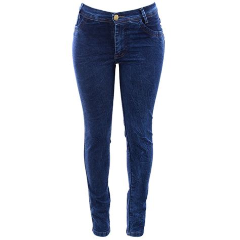 Calça Jeans Feminina Levanta Bumbum Skinny Cintura Média Compre Agora