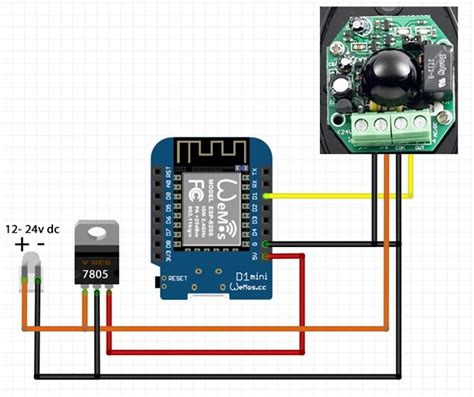 Break Beam Sensor Circuit Diagram