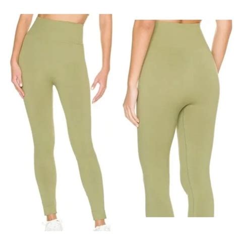 Weworewhat Pants And Jumpsuits Weworewhat Sage Green Seamless