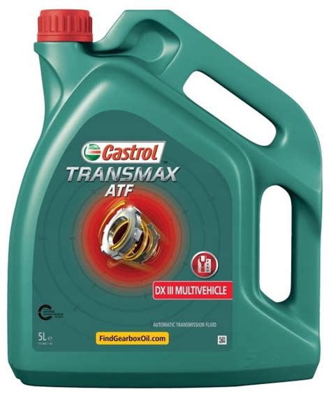 OLEJ CASTROL TRANSMAX ATF DEX III MULTIVEHICLE 5L CASTROL