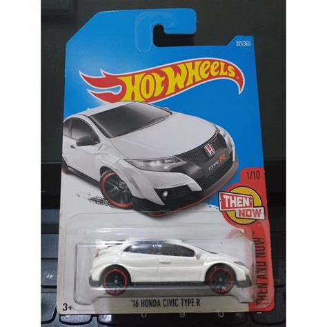 Jual HOT WHEELS HONDA CIVIC TYPE R PUTIH Shopee Indonesia