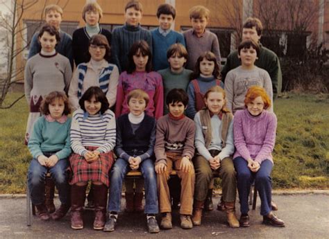 Photo De Classe 6 ème De 1982 Collège Jacques Prévert Copains Davant