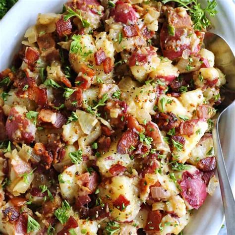 Best German Potato Salad Recipe Easy Served Hot