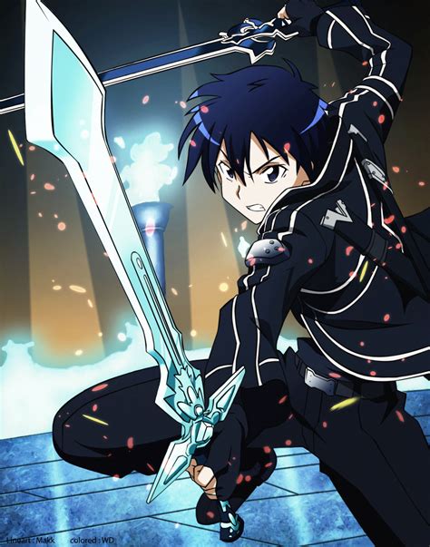 Kirito - SAO by WDMoon on DeviantArt