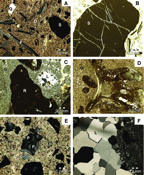 Photomicrographs Of Thin Sections From The Hazm Al Jalamid