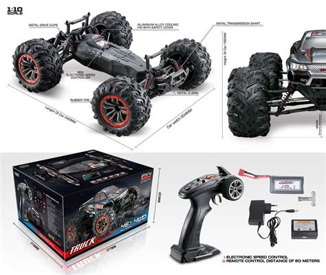 S Idee S Rc Monstertruck Mit Ghz Km H Schnell