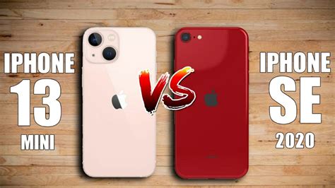 Iphone 13 Mini Vs Iphone Se 2020 Youtube