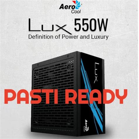 Jual Aerocool Lux W Psu Powersupply Bronze Shopee Indonesia