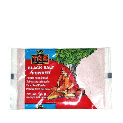 Trs Kala Namak Black Salt Powder 100gm Masala Markt