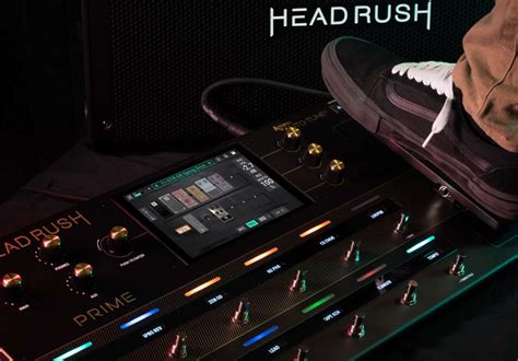 Headrush Hrprime Digital Pedalboard With Looper Expression Off