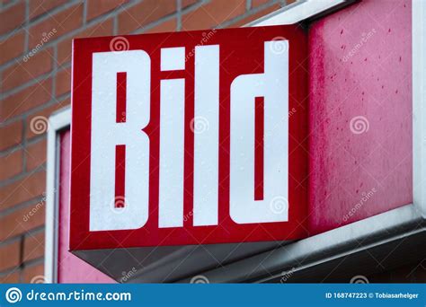 Bild Newspaper Logo Hamburg Germany Editorial Stock Photo - Image of ...