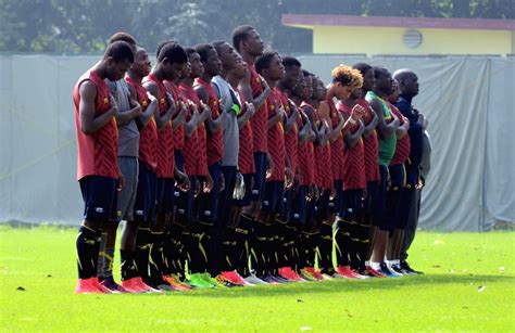 Mali football team practice session