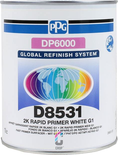 PPG D8531 E1 2K Rapid Primer In Blik 1 Liter WIT In 2024 Epoxy