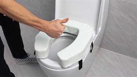 Lunderg Raised Toilet Seat Cushion Quick Set Up Guide Youtube