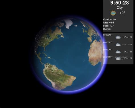 Weather on Earth 3D 1.0 - Download, Screenshots