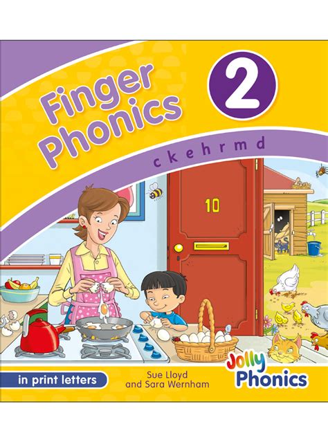 Finger Phonics Book 2 (in print letters) — Jolly Phonics