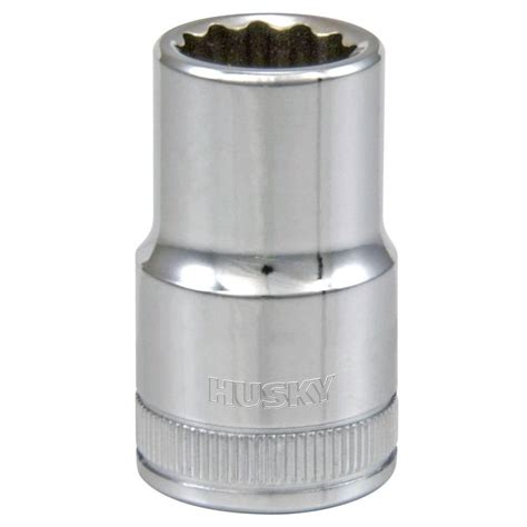 Husky 1 2 Inch Drive 13 Mm 12 Point Metric Standard Socket The Home Depot Canada