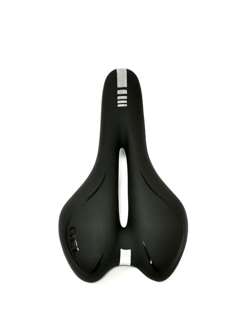 Bicycle GEL seat saddle with reflective stripe – Revelo Bikes