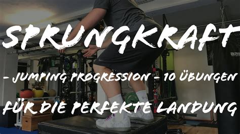 Sprungkraft Jumping Progression 10 Übungen für perfekte Landung