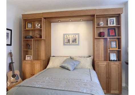 Library Wall Bed Hardwood Artisans