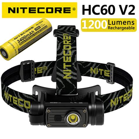 Nitecore Hc V Lumens Usb C Rechargeable Outdoor Headlight With