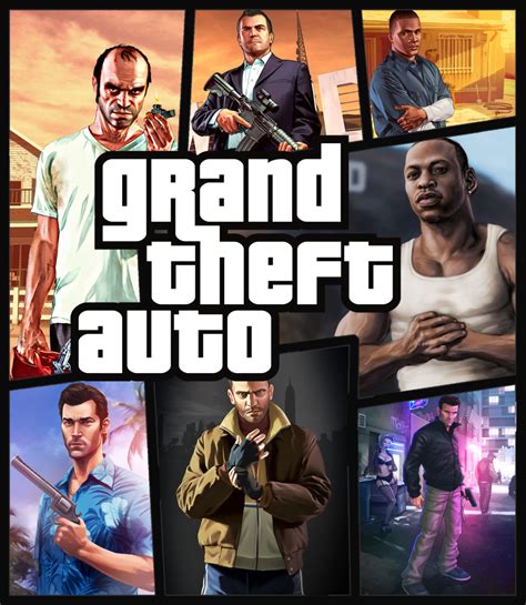 Grand Theft Auto Gta Oyun D Nyas N N Efsanevi Serisi Siber Bas N