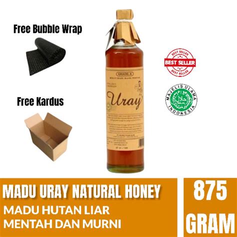 Jual MADU URAY 875gr NATURAL RAW HONEY MADU HUTAN MENTAH BALIKPAPAN