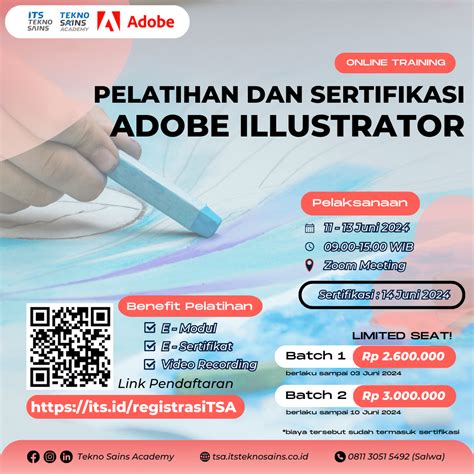 Online Training Pelatihan Dan Sertifikasi Adobe Illustrator 2024