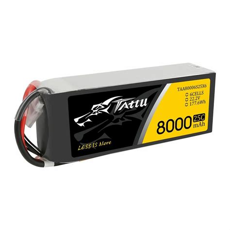 22 2 V TATTU Lipo Battery Pack With XT60 Connector 1048g Battery